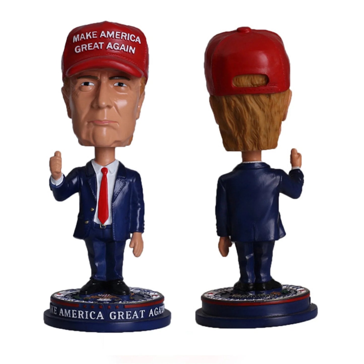 Trumpinator Bobblehead 2024 | Trump Bobblehead | Trump Merchandise | President Donald Trump 2024 Toy Figure Funny Novelty Gag Gift for Trump Fans Trump Gifts